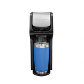 Hamilton Beach FlexBrew: diseño compacto ideal para encimeras pequeñas.