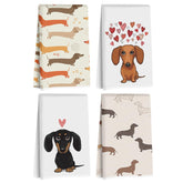 La toalla Hanamiya Na para cocina con diseño de perro salchicha y alta absorcion