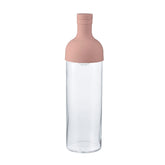 Botella Hario con filtro FIB-75-SPR 750 ml, rosa humo, para infusiones frías.