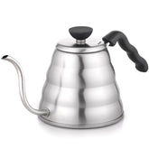 Tetera Buono V60 de HARIO con cuello de cisne, vertido preciso para café.