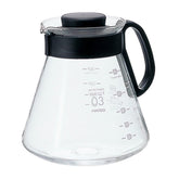 Jarra de cristal Hario V60 de 800 ml para servir café manteniendo la temperatura.