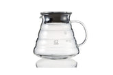 Jarra de vidrio Hario V60 600 ml para preparar café con claridad y control de vertido