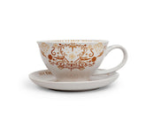 Taza de cerámica Harry Potter Grim de 12 onzas para rituales de té temáticos.