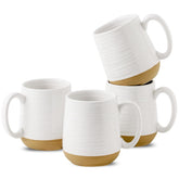 HASENSE tazas cafe conjunto 4 15oz, gran capacidad para cafe y sopa.