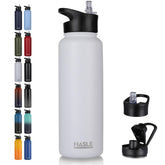 HASLE OUTFITTERS botella 40oz con aislamiento doble para bebidas frías y calientes