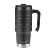 HAUSHOF taza de viaje con aislamiento de doble pared mantiene bebidas frías o calientes por horas.