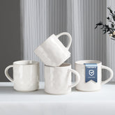 Tazas Haware con ondas ripple en superficie, ideal para presentación de bebidas
