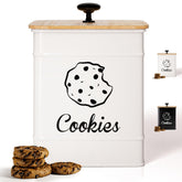 HB Design Co galletas lata con tapa hermetica para mantener frescas