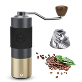 HEIHOX molinillo manual de café con muelas cónicas para molienda uniforme