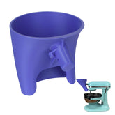 heiluxe embudo para harina facilita vertido limpio en batidora kitchenaid.