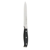 Cuchillo utilitario serrado Henckels Premio de 5 pulgadas para tomates y pan.