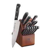 Cuchillo chef Henckels Solution de 8 pulgadas para cortes precisos en carnes y vegetales.