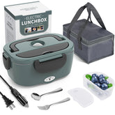Herrfilk caja de almuerzo eléctrica para uso casa u oficina, mantiene la comida caliente.