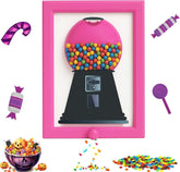 Heskbirg Dispensador de Dulces en Marco Pared, decoración divertida y distribución ordenada.