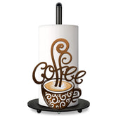 Hexagram soporte papel cafe, diseño elegante para la cocina.