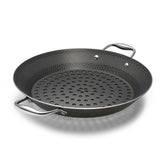 Sartén HexClad con superficie hexagonal antiadherente para sellar carnes
