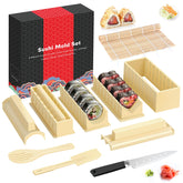 HI NINGER kit sushi deluxe con molde corazón, ideal para hacer sushi en casa