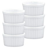 Ramekin HIC Kitchen de 2 onzas ideal para salsas y aderezos.