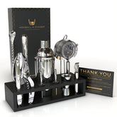 Highball & Chaser set de coctelería en acero inoxidable para el hogar