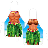 Hillban delantal pareja divertida para cocinar y compartir momentos en casa.