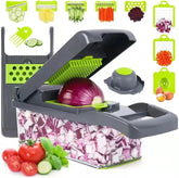 Himal's Premium Kitchen Multi 12-en-1, mandolina manual, cortes precisos para verduras.