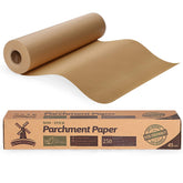 HIWARE papel pergamino sin blanquear con corte integrado para un corte limpio