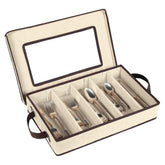 HOLDN’ STORAGE estuche para cubiertos con tapa removible, ideal para mantener orden en la cocina.