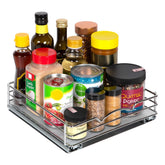 Organizador deslizante HOLDN’ STORAGE para especias, acceso rápido y orden en la despensa.
