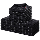 Homaxy toallas de cocina a cuadros 12x12, absorbentes para secar utensilios rápidamente