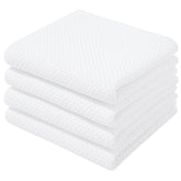 Homaxy toallas de cocina con panal blanco, suaves y duraderas.