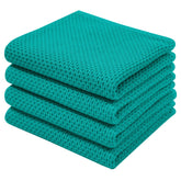 Homaxy toallas de cocina con panal, suaves y duraderas para secar platos.