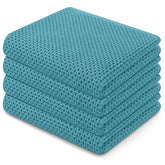 Homaxy toallas de cocina con textura de panal suave para secado delicado sin rayar utensilios
