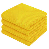 Toallas Homaxy con textura waffle, suaves y duraderas para uso diario