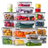 Contenedor rectangular 240 ml de Homberking para porciones diarias
