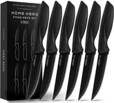Home Hero cuchillos filete serrados, filo afilado para cortes precisos