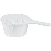 Home-X olla para microondas con tapa filtradora, drenaje rápido para verduras.