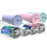 Homecor organizador de botellas con gran compartimento para botellas grandes