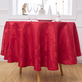 HomeJoy mantel rectangular de lino estilo casa de campo, protege la mesa durante comidas diarias.