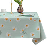 HOMOHEINI mantel rectangular con patrón Mum Bloom para comidas al aire libre y estilo.