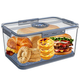 Honbuty Panera con tapa encimera para conservar pan fresco en la cocina.