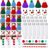 Honeydak tubos-dulces-navidad-claros: ideal para presentar regalos festivos y dulces.