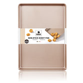 Hongbake bandeja para galletas con textura diamante para desmolde suave y horneado uniforme.