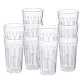 Vaso Honla 10 oz apilable, fácil de guardar tras la merienda.