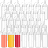 Botellas dispensadoras Hoolerry para salsa con vertido controlado.