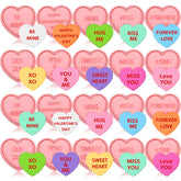 Cortadores Hoolerry para galletas de San Valentín con corazones de conversación para decorar galletas