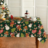 Mantel Horaldaily Navidad 60x84 rectangular protege la mesa durante comidas festivas