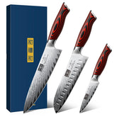 Cuchillo chef HOSHANHO 8 pulgadas con filo ultra para cortes precisos