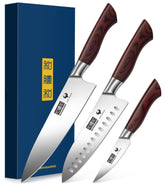 Cuchillo chef HOSHANHO de 8 pulgadas con mango ergonómico para cortes precisos
