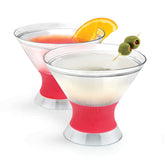 Host Martini Freeze: copa plástica fría mantiene el cóctel helado sin dilución