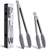 Pinzas HOTEC de acero inoxidable de 9 pulgadas con bloqueo para cocina precisa.